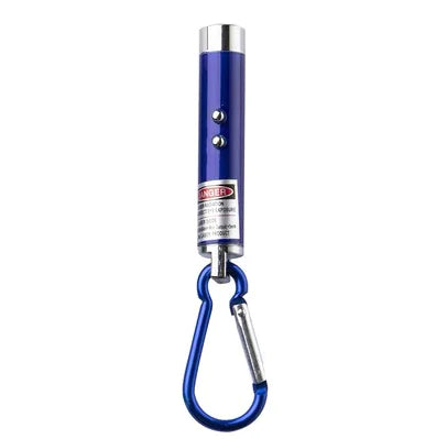 2-in-1 Red Laser Pen with White LED Light and UV Lamp