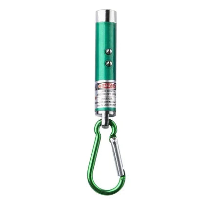 2-in-1 Red Laser Pen with White LED Light and UV Lamp