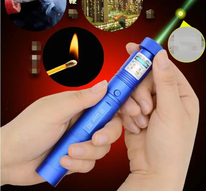 Green Laser Flashlight 303 Star Projector Pen